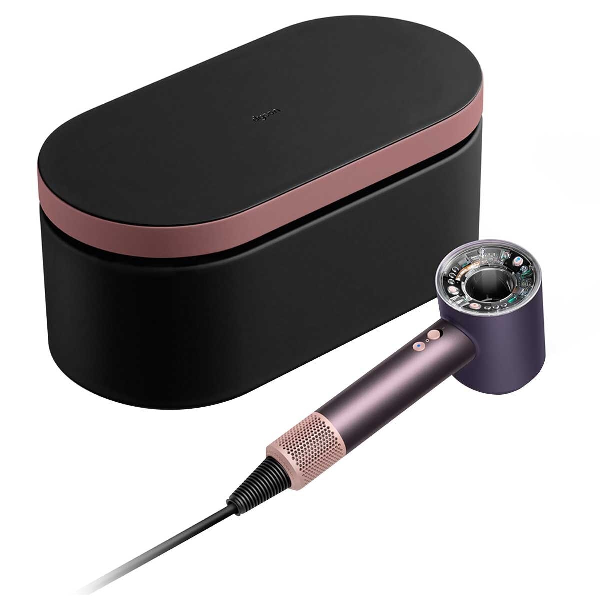 Dyson Supersonic Nural Hair Dryer Jasper Plum 599013-01 | Scalp Protection, Intelligent Styling, Wave + Curl Diffuser