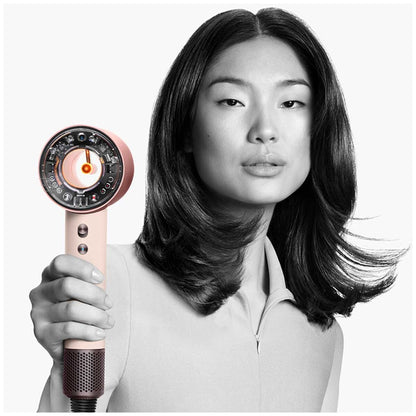 Dyson Supersonic Nural Ceramic Pink And Rose Gold Hair Dryer 598979-01 | Scalp Health Protection, Fast Drying, Intelligent Styling