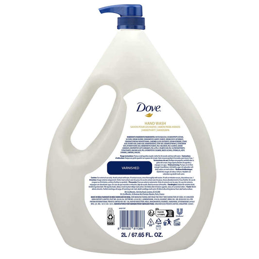 Dove Hand Wash 2L – Moisturising and Gentle Formula for Soft, Clean Hands – view 2 - Auzzistore