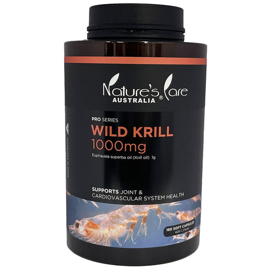 Nature's Care Pro Krill Oil 1000mg 180 Capsules - Auzzistore