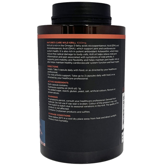 Nature's Care Pro Krill Oil 1000mg 180 Capsules – view 2 - Auzzistore