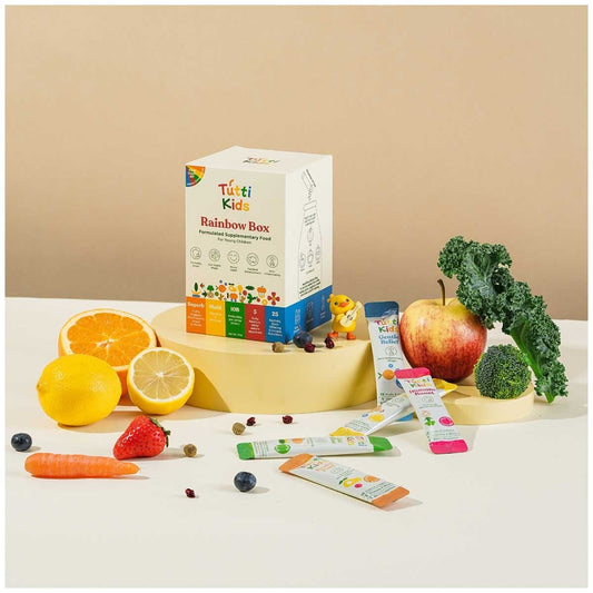 Tutti Kids Rainbow Box 25 Sachets x 4g - Auzzistore