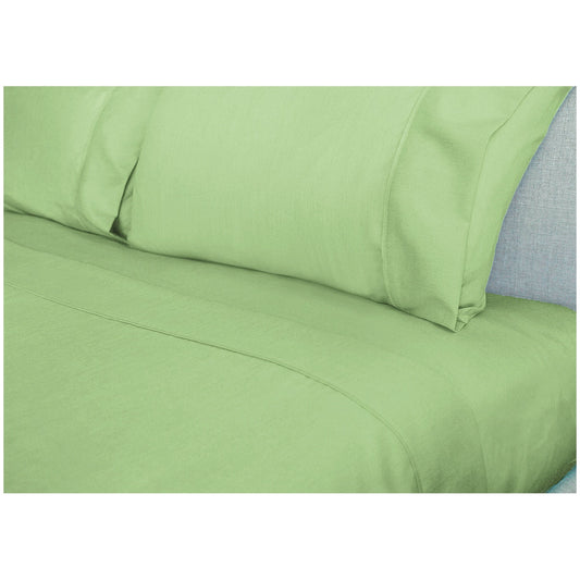 Ramesses 2000 Thread Count Bamboo Queen Sheet Set Avocado – view 2