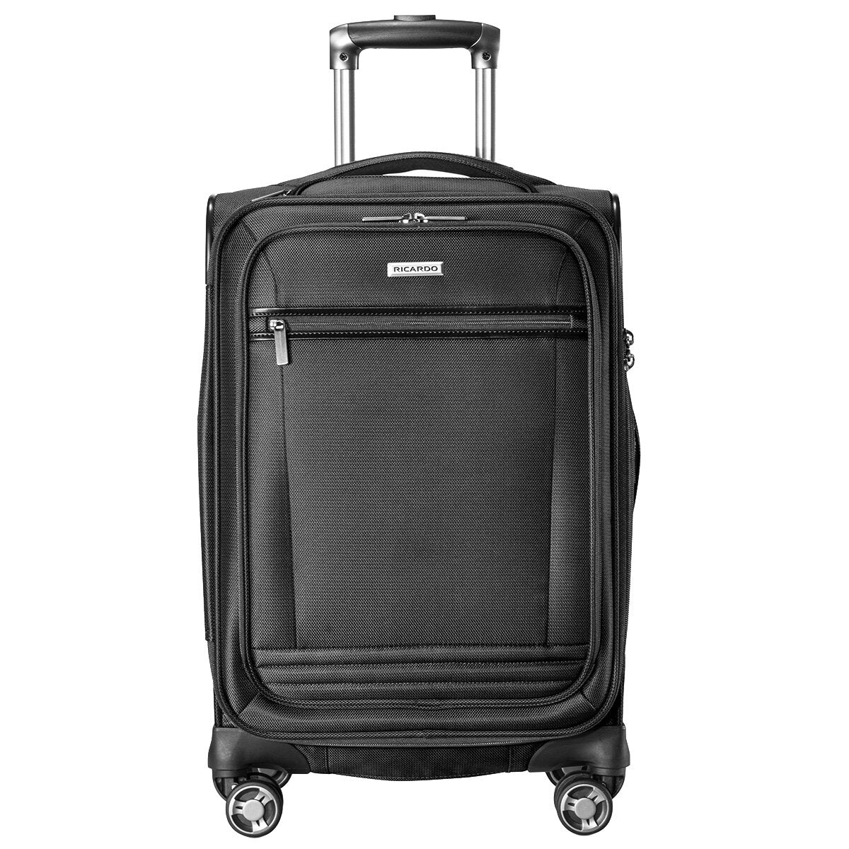 Ricardo Beverly Hills Mariposa Softside Luggage Set 2 Piece Black