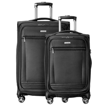 Ricardo Beverly Hills Mariposa Softside Luggage Set 2 Piece Black