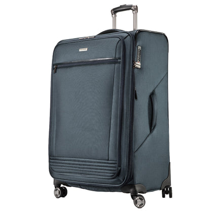 Ricardo Beverly Hills Mariposa Softside Luggage Set 2 Piece Blue