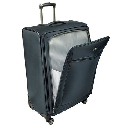 Ricardo Beverly Hills Mariposa Softside Luggage Set 2 Piece Blue