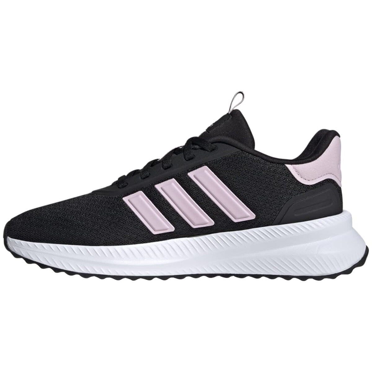 Adidas X_PLRPATH Women's Running Shoes Black Pink Cloudfoam Mesh Rubber Outsole Eco-Friendly US-7.5
