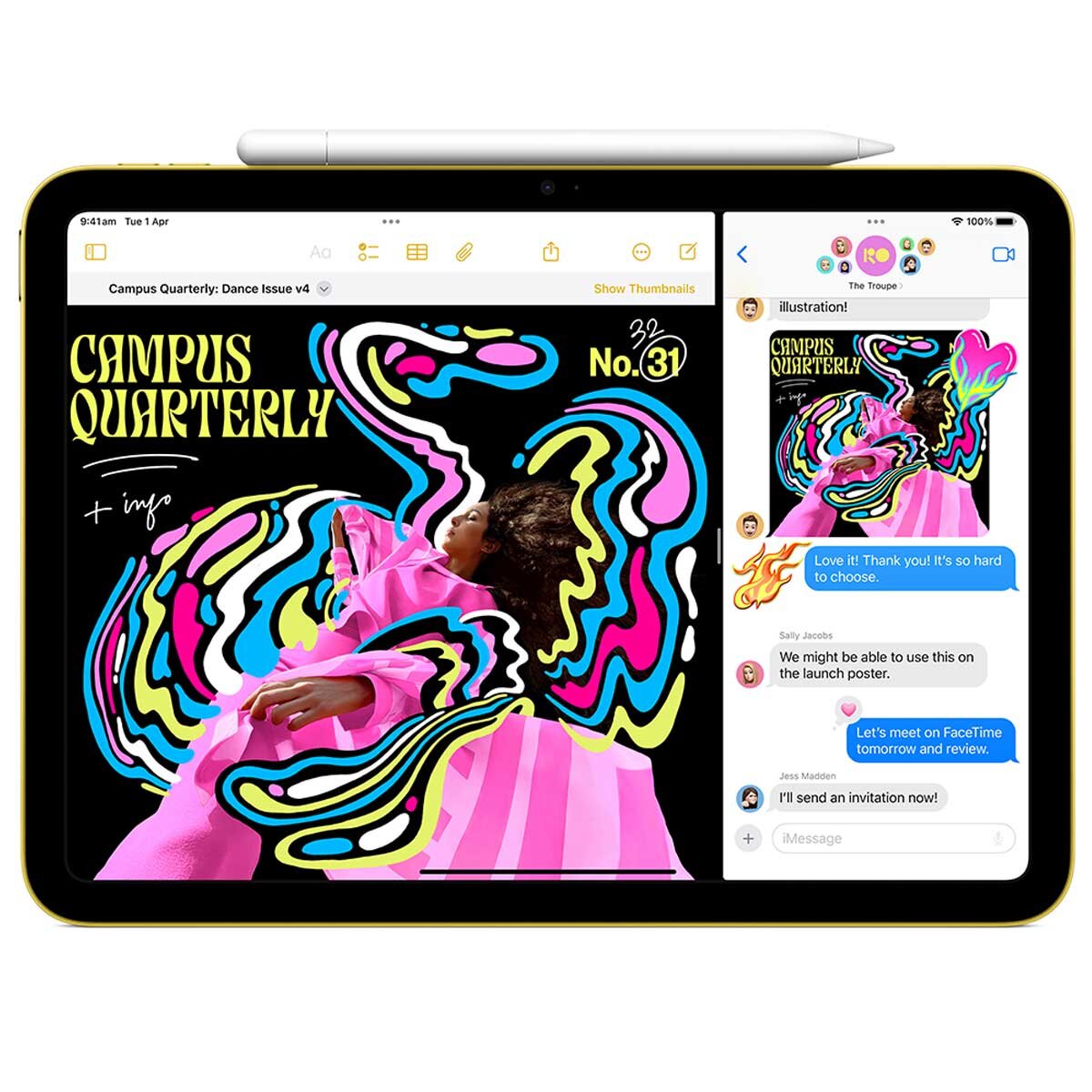 Apple iPad 11 Inch A16 128GB Pink