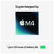 Apple MacBook Air 13 Inch M4 Chip 10 Core CPU 10 Core GPU 16GB 512GB SSD Sky Blue Liquid Retina Display 18H Battery Life Thunderbolt 4 Ports MagSafe Charging Port Headphone Jack Wi-Fi 6E Bluetooth 5.3 – view 4
