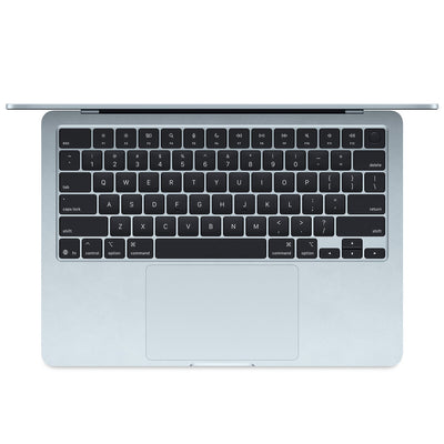 Apple MacBook Air 13 Inch M4 Chip 10 Core CPU 10 Core GPU 16GB 512GB SSD Sky Blue Liquid Retina Display 18H Battery Life Thunderbolt 4 Ports MagSafe Charging Port Headphone Jack Wi-Fi 6E Bluetooth 5.3