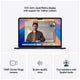Apple MacBook Air 13 Inch M4 Chip 10 Core CPU 10 Core GPU 16GB 512GB SSD Sky Blue Liquid Retina Display 18H Battery Life Thunderbolt 4 Ports MagSafe Charging Port Headphone Jack Wi-Fi 6E Bluetooth 5.3 – view 5
