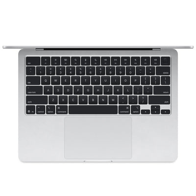 Apple MacBook Air 13 Inch M4 Chip 10 Core CPU 10 Core GPU 16GB 512GB SSD Silver Liquid Retina Display 18hr Battery Life Thunderbolt 4 Ports