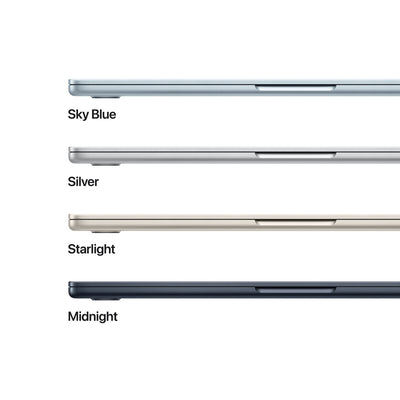 Apple MacBook Air 13 Inch M4 Chip 10 Core CPU 10 Core GPU 16GB 512GB SSD Silver Liquid Retina Display 18hr Battery Life Thunderbolt 4 Ports