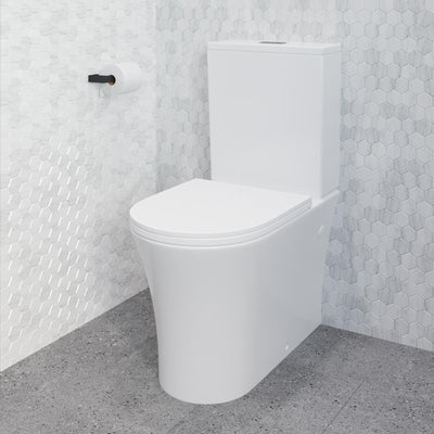 Mondella Toilet Roll Holder - 155mm - Metal - Matte Black - Durable