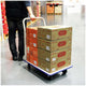 Folding Platform Trolley 150kg with Durable Steel Platform, Non-Slip PVC Covering, TPR Wheels - Ideal for Office, Warehouse, and Garage – view 5