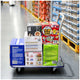 Folding Platform Trolley 150kg with Durable Steel Platform, Non-Slip PVC Covering, TPR Wheels - Ideal for Office, Warehouse, and Garage – view 6
