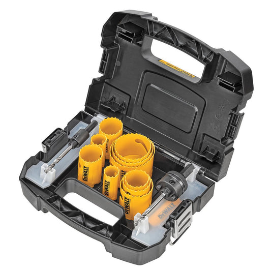 Dewalt Bi Metal Hole Saw Kit 14 Piece d180005 V - 14 Sizes - Durable - Auzzistore