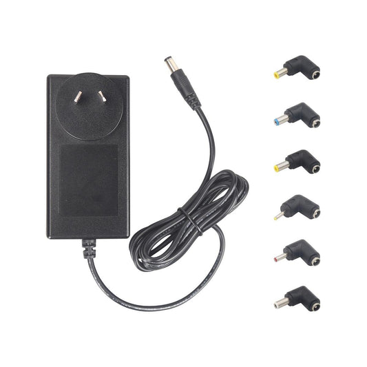 Antsig 9V 3A Power Supply with Plug Adaptors - Multiple Connectors - Lightweight