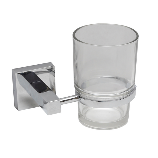 Estilo Chrome Lille Tumbler Holder - 110mm x 135mm x 90mm - Chrome