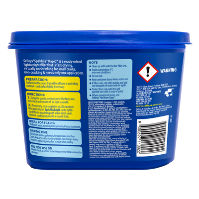 Selleys Spakfilla Rapid 260g Gap Filler - Lightweight - Fast Drying - Paintable