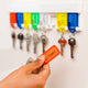 Taskmaster Key Tag - 56 x 29 x 6mm - Durable - Easy Labelling - Key Ring