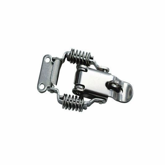 Goliath Lockable Toggle Latch - 55mm - Silver - Includes Catch Plate - Auzzistore