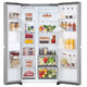 LG 644L Side By Side Fridge Stainless Steel GS-B599PL – view 8