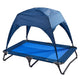 Canine Canyon Pet Canopy Cot 99cm - Shade & Stability for Indoor/Outdoor Use