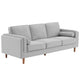 Fresh Industries 3 Seater Fabric Sofa – view 3