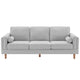 Fresh Industries 3 Seater Fabric Sofa – view 2