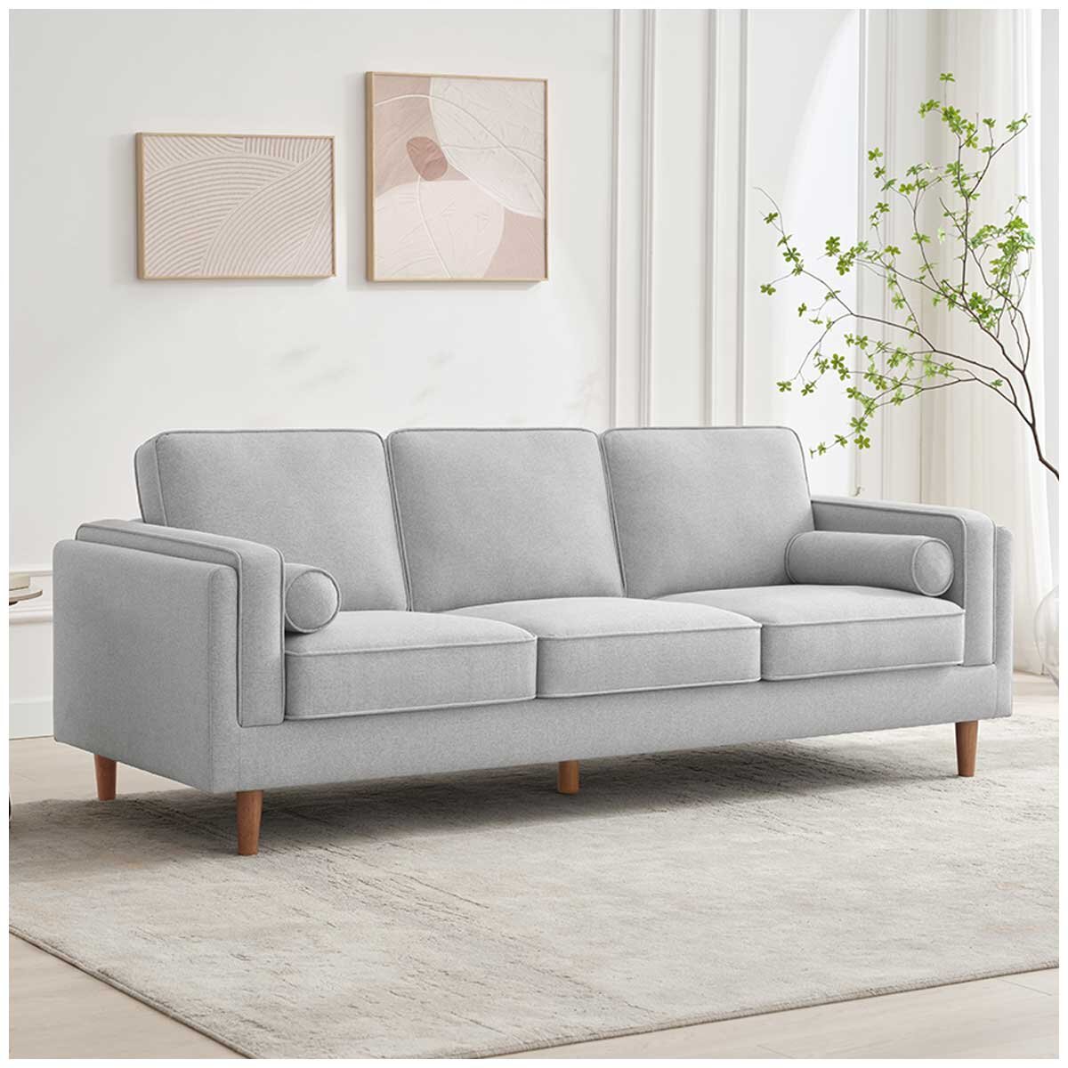 Fresh Industries 3 Seater Fabric Sofa