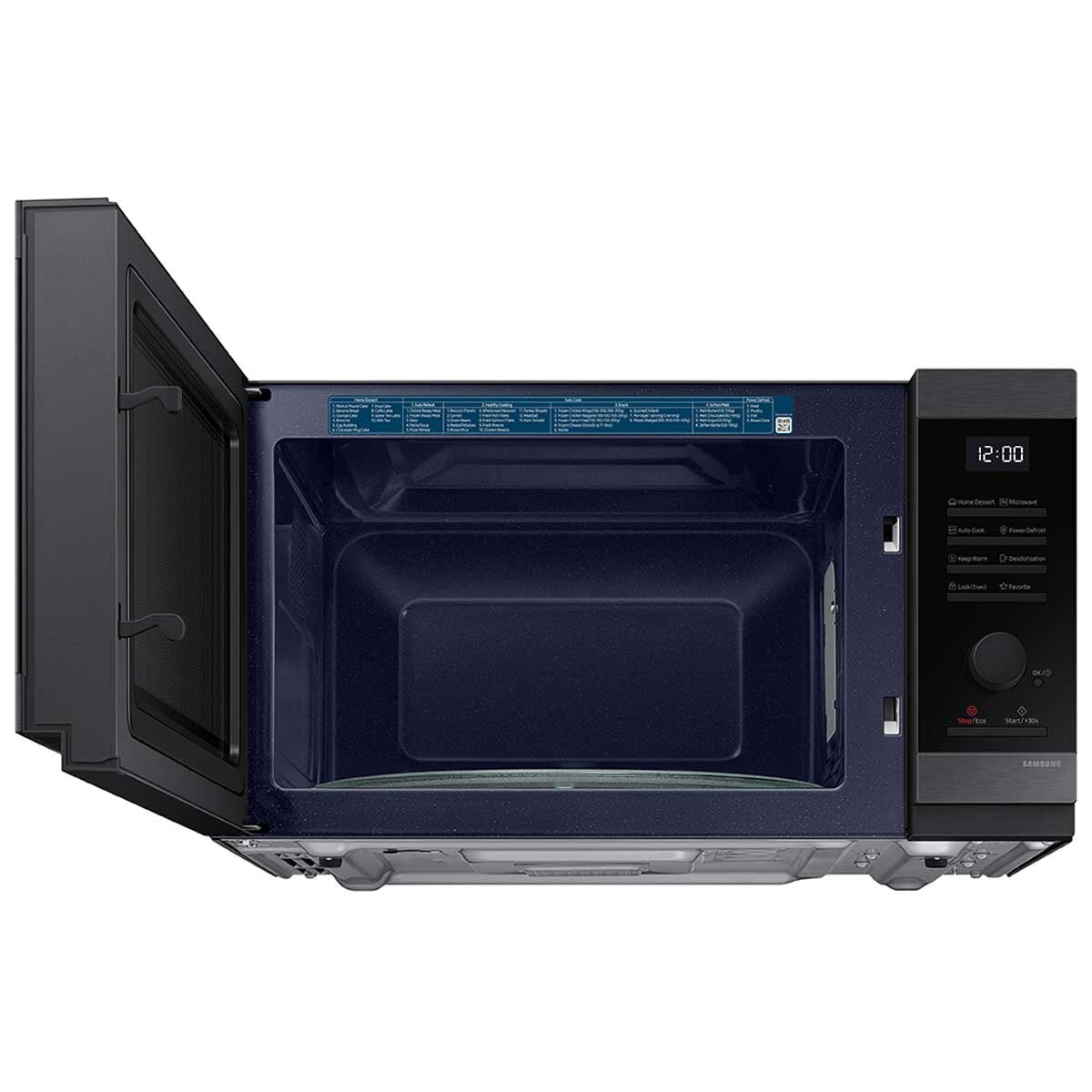 Samsung 40L Microwave Dial Button Control MS40DG5504AG Dual-Wave Technology Rapid Heating Easy-to-Clean Interior