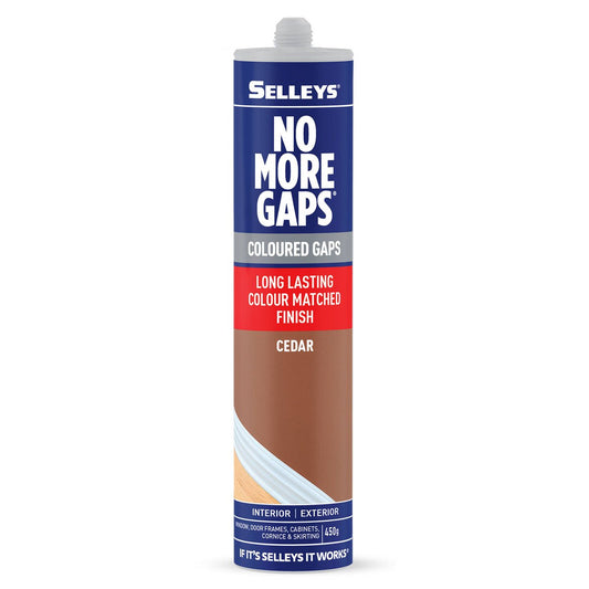 Selleys 450g Cedar Interior No More Gaps - Flexible Gap Filler 25mm - Auzzistore