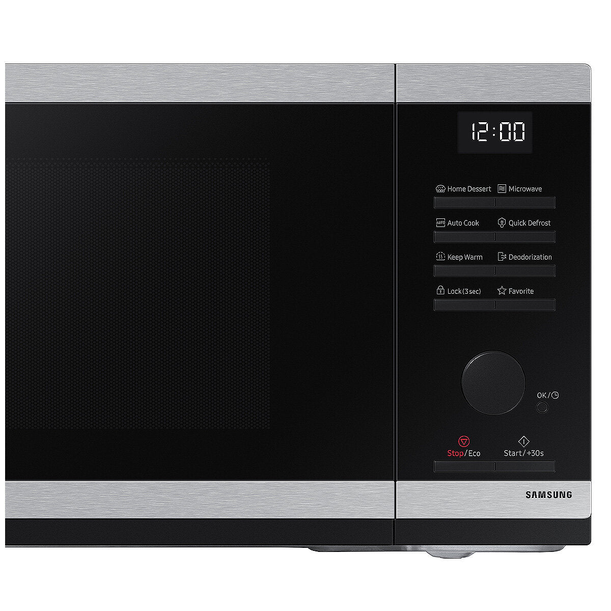 Samsung 23L Microwave MS23DG4504AT Dial & Button Control, 23 Litre Capacity