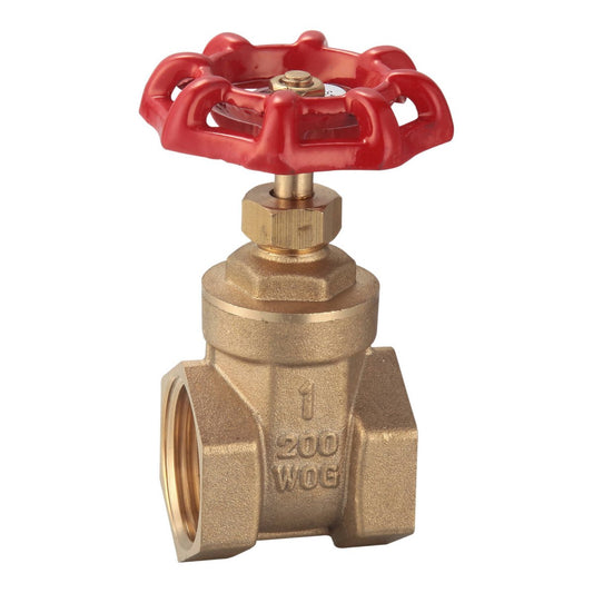 Kinetic Brass Universal Thread Gate Valve - 25mm - Durable Water Control - Auzzistore