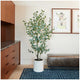 CGH Artificial Eucalyptus Tree 1.9M - Lifelike Faux Plant with Artisan Planter for Home or Office – view 3