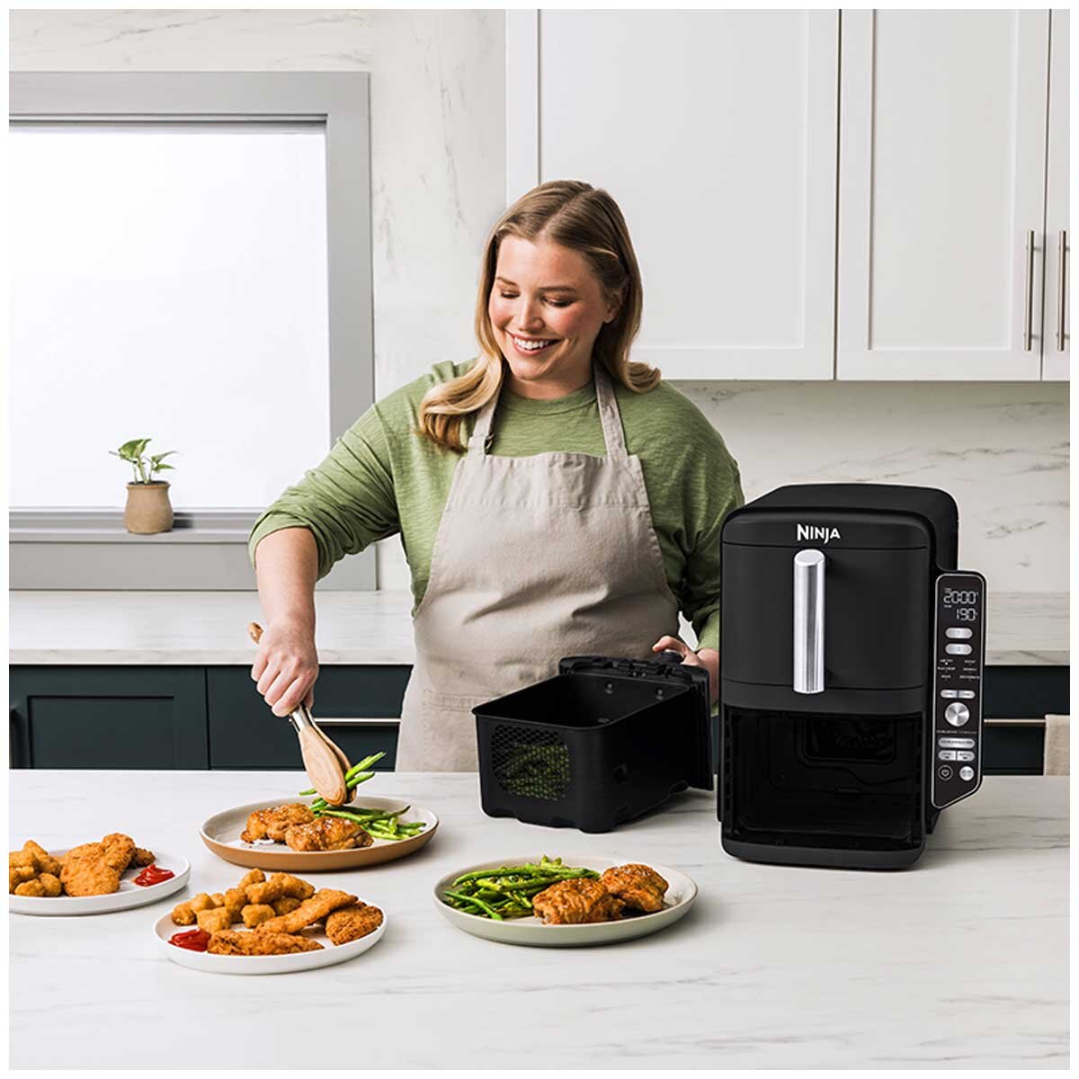 Ninja Double Stack XL Air Fryer 2 Drawer 9.5L SL400ANZ