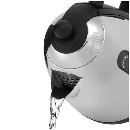 Dualit Lite Jug Kettle DU72040 Black 1.5L Rapid Boil BPA-Free Windows & Spout