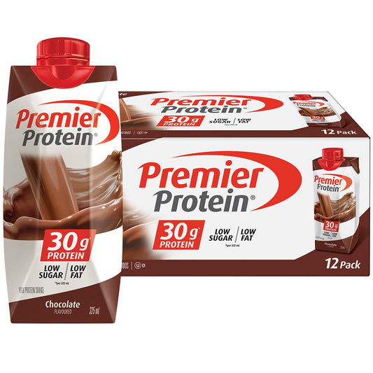 Premier Protein Chocolate Protein Shakes 24 x 325ml - Auzzistore
