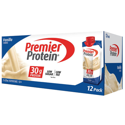 Premier Protein Vanilla Protein Shake 24 x 325ml Creamy