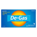 De-Gas 48 Liquid Capsules for Stomach Wind, Bloating, Gas - Simethicone 100mg