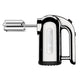 Dualit Hand Mixer 400W DU89360 Powerful 4-Speed Kitchen Tool with Flat Beaters, Dough Hooks, and Balloon Whisk – view 2