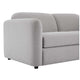 Fresh Industries 2.5 Seater Fabric Sofa with Removable Seat Cushions & Attached Back Cushion – view 7