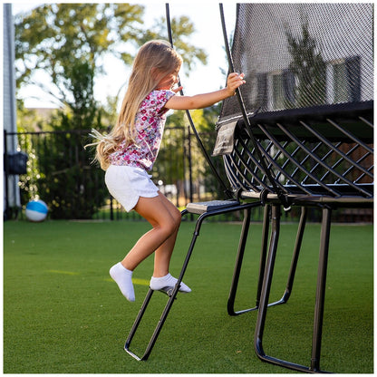 Springfree All Black 3M Medium Round Trampoline Bundles