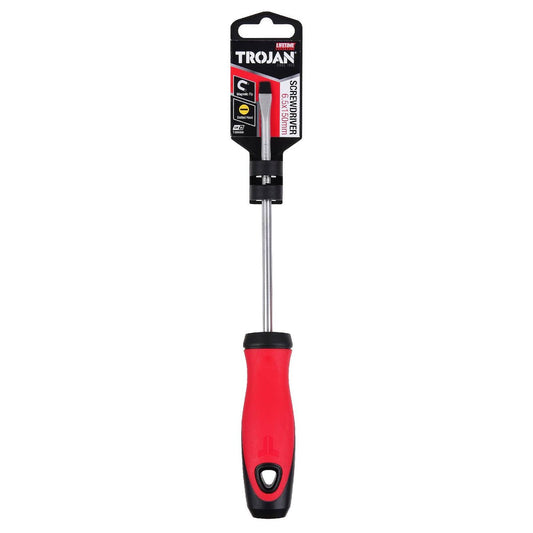 Trojan 150mm No 6 5 Slot Screwdriver - Magnetic Tip - Chrome Vanadium Steel – view 2