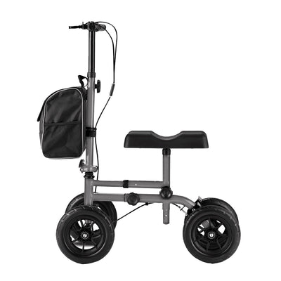 Altus Knee Walker Scooter 10 Inch All Terrain Titanium Capacity 136kg