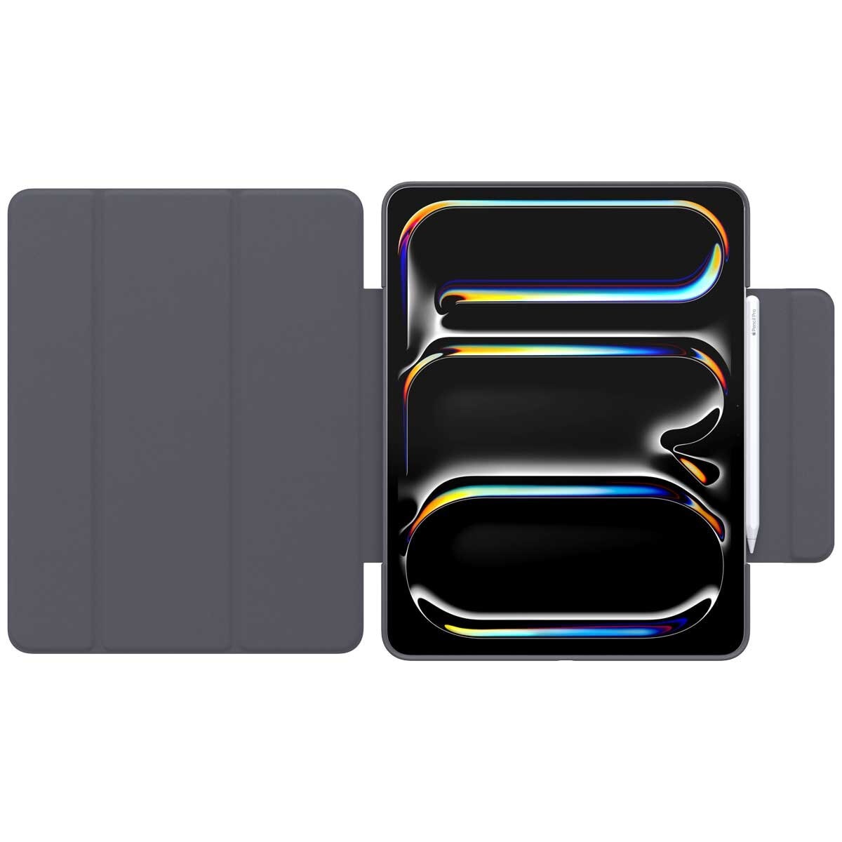 OtterBox Symmetry Folio Apple iPad Pro M4 7th Gen Case Thunderstorm Black 77-95261