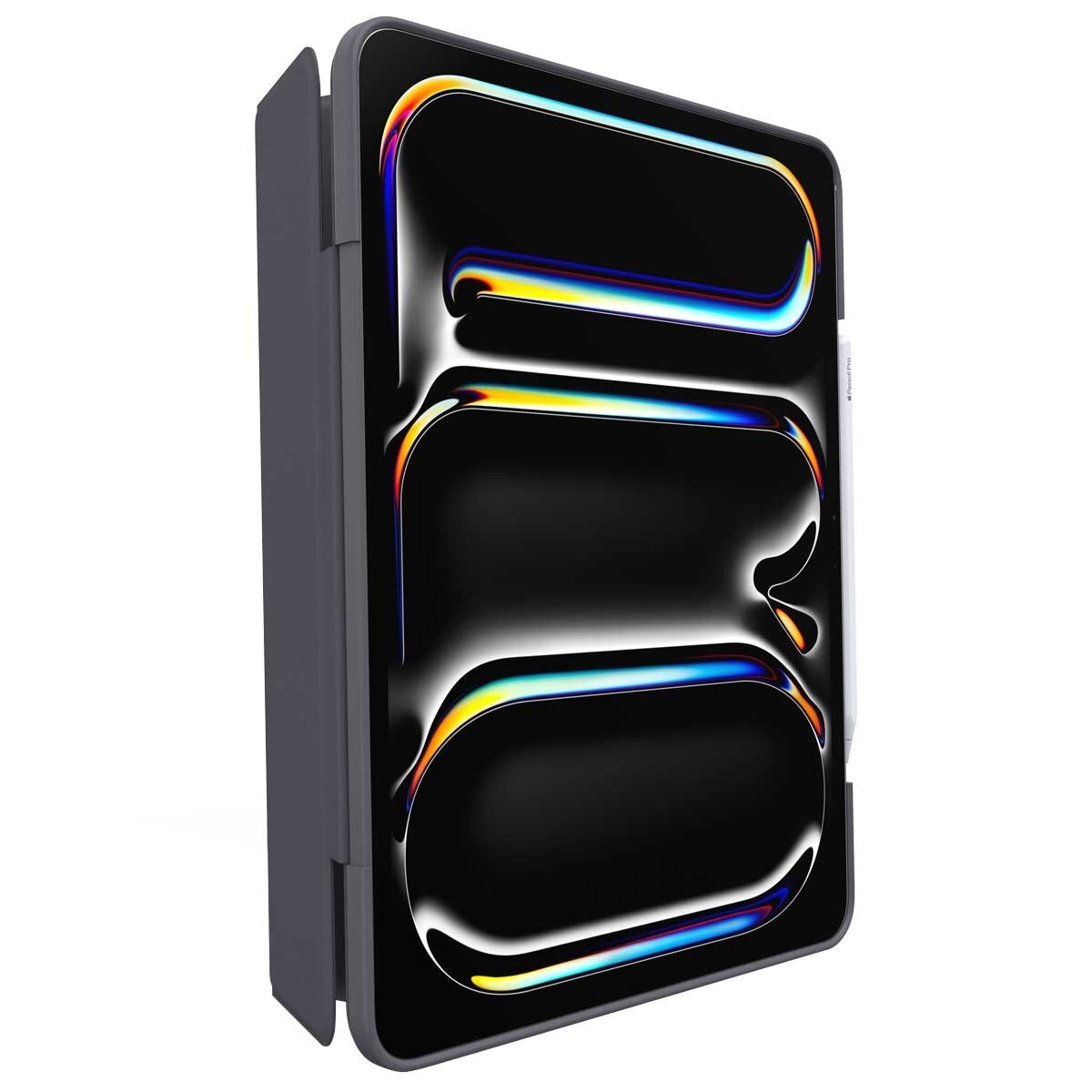 OtterBox Symmetry Folio Apple iPad Pro M4 7th Gen Case Thunderstorm Black 77-95261