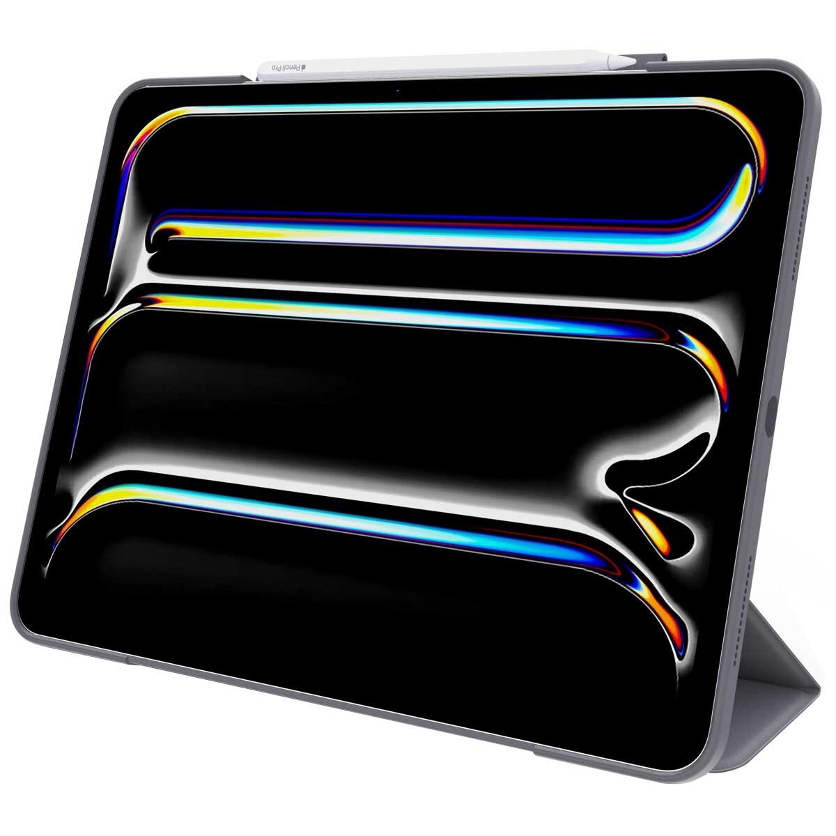 OtterBox Symmetry Folio Apple iPad Pro M4 7th Gen Case Thunderstorm Black 77-95261